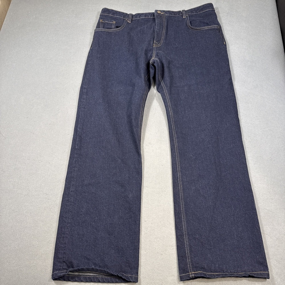 Tecovas Five-Pocket Comfort Jeans Mens 40X36 Dark Blue Straight Stretch WESTERN